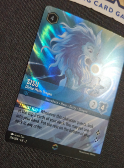 Disney Lorcana RoTF Floodborn Enchanted Sisu Divine Dragon EN NM Rare - Image 4
