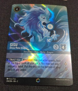 Disney Lorcana RoTF Floodborn Enchanted Sisu Divine Dragon EN NM Rare - Image 5
