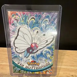 Topps Pokemon TV Animation Edition Butterfree #12 Holo Card English - Image 1