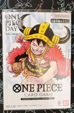 ONE PIECE Card Game Premium Collection ONE PIECE DAY ’25 Monkey D Luffy Promo - Image 1