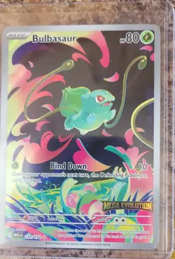 Bulbasaur - (Mega Evolution Stamped) 133/132 Miscellaneous Cards & Products Holo - Image 1