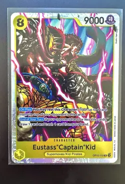Eustass Captain Kid - OP10-112 SR Royal Blood - ONE PIECE Card Game - English - Image 2