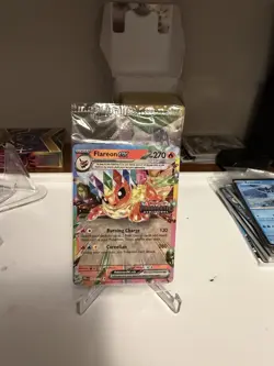 Flareon ex 014/131 Prismatic Evolutions Stamped Promo Sealed - Pokemon TCG - Image 1