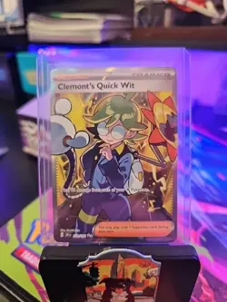Clemont's Quick Wit 229/191 - S&V: Surging Sparks Ultra Rare - Pokemon TCG (NM) - Image 5