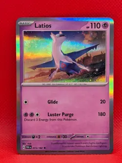 LATIOS 073/182 R PARADOX RIFT POKEMON HOLO NM/M LATIOS - Image 1