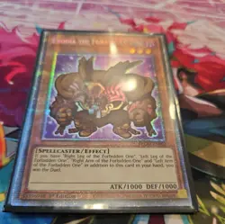 Yugioh Exodia the Forbidden One BLGG-EN002 Starlight Rare 1st Edition NM - Image 2