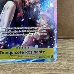 ONE PIECE TCG | DONQUIOTE ROSINANTE OP12-108 TR | OP-14/EB-04 Azure Sea’s - Image 5