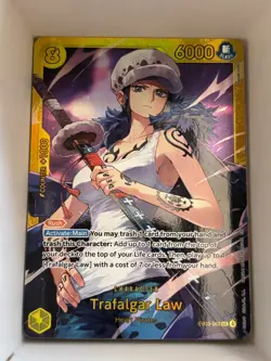 EB03-062 Trafalgar Law English SEC One Piece TCG Card Game - Image 1