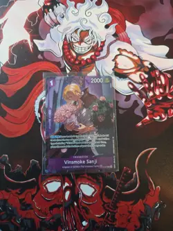 2025 Vinsmoke Sanji Treasure Rare OP10-063 Legacy of the Master Foil - Image 1