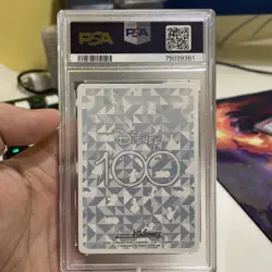 PSA 10 GEM MINT 2023 Weiss Schwarz DISNEY100 Flounder & Sebastian #090 SR - Image 2