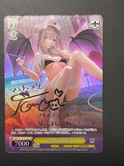 Signed Weiss Schwarz Manchester Foil Azur Lane vol.2 AZL/S119-011SP SP used - Image 1