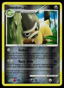 Pokemon Card - Shieldon Platinum 62/127 Uncommon Reverse Holo - Image 1
