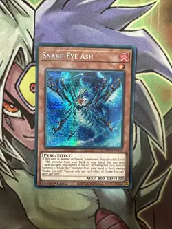 MP24-EN110 Snake-Eye Ash Secret Rare 1st Edition NM Yugioh Card - Image 1