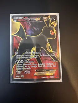 Umbreon EX 119/124 Holo Full Art Ultra Rare XY Fates Collide Card - Image 1