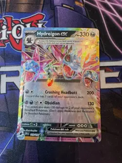 Hydreigon ex 119/191 Sv08 - Surging Sparks Holo - Pokemon Card NM - Image 1