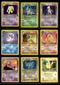 Vtg Pokemon Card Collection Lot Base Set 1st Edition Binder Holo WOTC Originial - Image 1