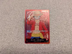 2023 Monkey D. Luffy ST01-012 Card (Japanese) One Piece Starter Deck/Family Deck - Image 1