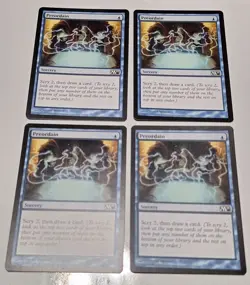 Preordain X4 Playset - NM/M - M11 Magic 2011 Core Set MTG Magic The Gathering - Image 2