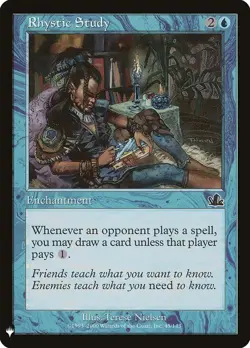1x Rhystic Study (The List Reprints) MTG - Image 1