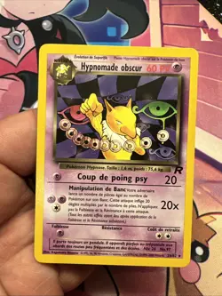 Carte Pokemon Hypnomade Obscur 26/82 Rare Francais Vf Fr Team Rocket Wizards - Image 2