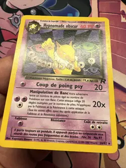 Carte Pokemon Hypnomade Obscur 26/82 Rare Francais Vf Fr Team Rocket Wizards - Image 4