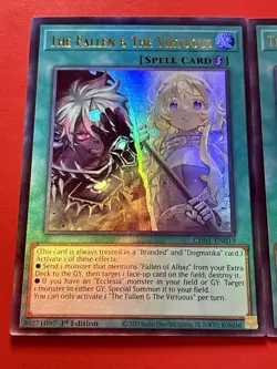 2x The FaLLen & The Virtuous | CH01-EN019 | Ultra Rares | 1st Edition | YuGiOh! - Image 3