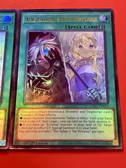 2x The FaLLen & The Virtuous | CH01-EN019 | Ultra Rares | 1st Edition | YuGiOh! - Image 5