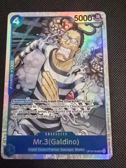 Mr.3 (Galdino) (OP16-056) -The Time of Battle (OP16) - Image 1