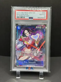 Boa Hancock - One Piece 500 Years In The Future OP07-051 PSA 10 Waifu - Image 1