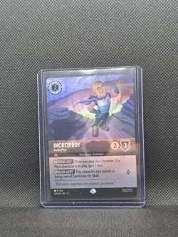 Incrediboy - Buddy Pine 221/204 Epic Holofoil Wilds Unknown NM Disney Lorcana - Image 1