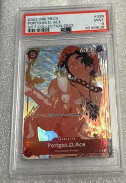 Portgas.D.Ace (Gift Collection 2023) P-028 One Piece Promotion Cards Foil 💌 - Image 1