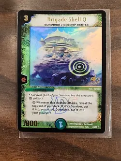 Brigade Shell Q Duel Masters TCG Promo Card 2004 Wotc - Image 1