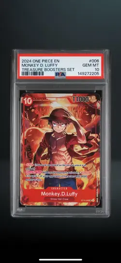 Monkey.D.Luffy (Treasure Booster Set) ST10-006 One Piece Promotion Cards Foil - Image 1