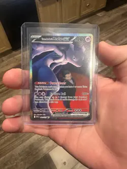 Team Rocket's Mewtwo ex 281/217 SIR Ascended Heroes Holo Pokemon Card - Image 1