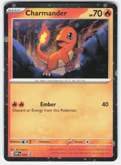 Charmander - (Cosmos Holo) Holo Promo SV: Scarlet & Violet Promo Cards 047 NM - Image 1