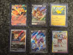 6 Pokemon Card Lot IR, Full Arts Ex’s and Promo (Read Description Please!!!!!!) - Image 1