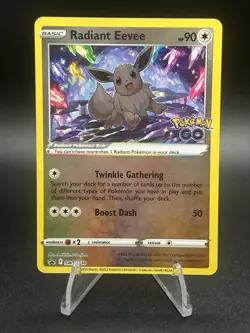 Radiant Eevee SWSH230 SWSH: Sword & Shield Promo Cards Holo - Image 1
