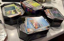 Pokemon TCG Mixed Card collection HUGE Lot - approx 600+ (all in photo) - Image 1