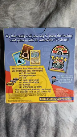Wizards of the Coast Pokemon Trading Card Game 2 Two Player Starter Set NO CARDS - Image 4