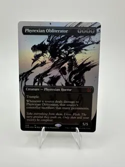 Phyrexian Obliterator (Showcase) Phyrexia: All Will Be One Foil - Image 1