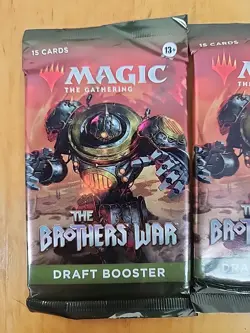 3x Draft Booster Packs - The Brothers War - Magic The Gathering - MTG - Image 3