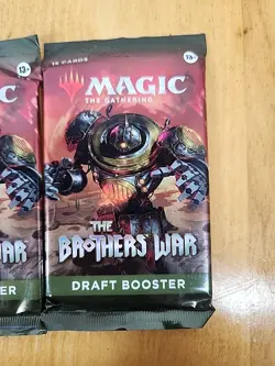 3x Draft Booster Packs - The Brothers War - Magic The Gathering - MTG - Image 4