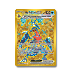 Carte Pokemon Francaise - Carchacrok EX Gold 260/182 - EV Faille Paradoxe - Image 1