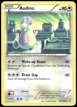 Audino 108/124 UC Dragons Exalted 2012 - Image 1