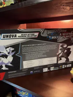 Pokemon TCG Unova Heavy Hitters Premium Collection Black Bolt & White Flare NEW - Image 3