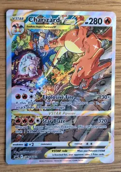 Charizard VStar SWSH262 Ultra Premium Collection Full Art Promo Pokemon NM - Image 1