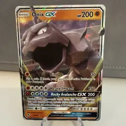 Onix GX 36/68 - Hidden Fates - GX Rare - NM Holo - Image 1