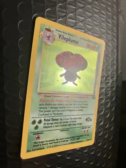Pokemon TCG Vileplume Jungle 15/64 Holo Unlimited Holo Rare - Image 2