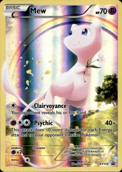 Mew - XY110 - Mythical Pokemon Collection Promo - Holo LP, English Pokemon Promo - Image 1