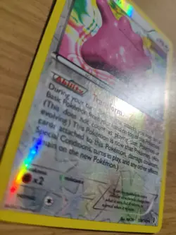 Pokemon Ditto 108/149 Boundaries Crossed Reverse Holo MP-LP English 2012 - Image 3